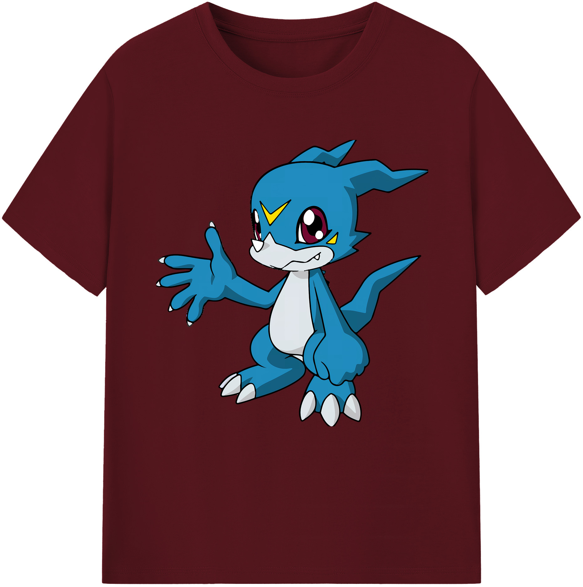 （画像用） Digimon デジタルモンスター/デジモン 綿100％半袖Tシャツ（フロントプリント）